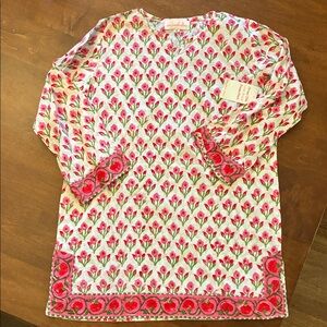 Mary Marshmallow beach tunic, size 10